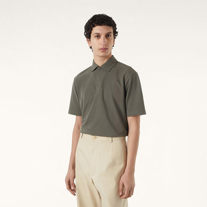 loro piana pietro short sleeve polo shirt